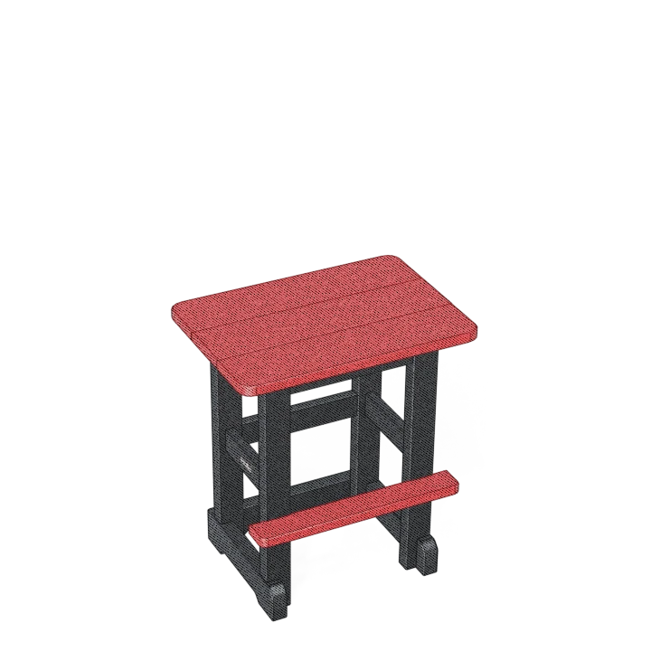 2' Backless Bistro Bench