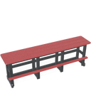 7' Backless Bistro Bench